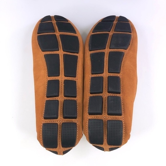 The Men’s Store Bloomingdales Marigold Penny Driver Loafer Shoes - Picture 8 of 8